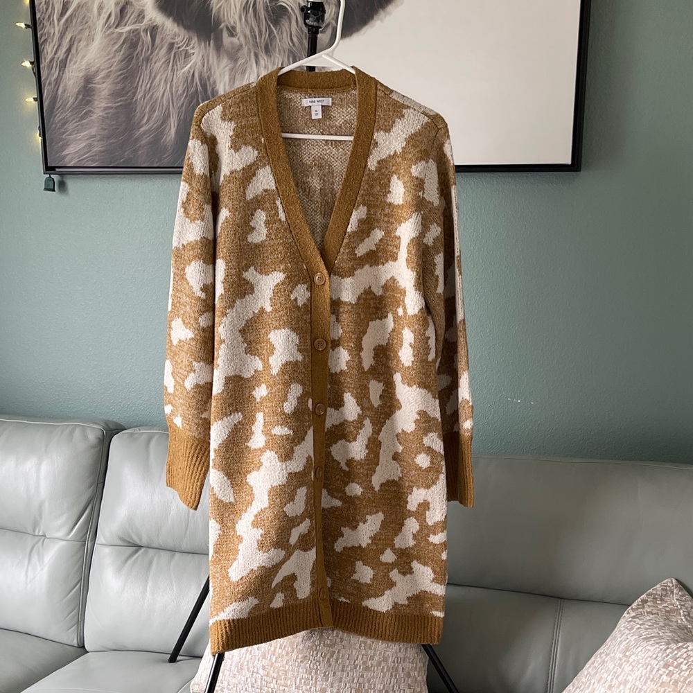 Nine West Long Cardigan